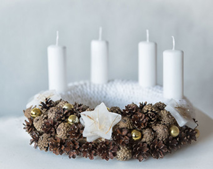 Nejkrásnější adventní věnce 2017