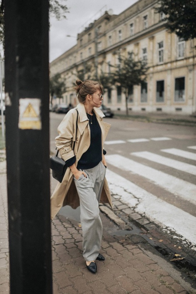 30 způsobů, jak nosit béžový trenčkot