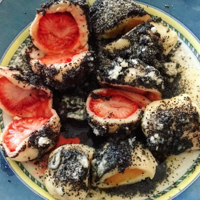 Food trend: #jahodoveknedliky