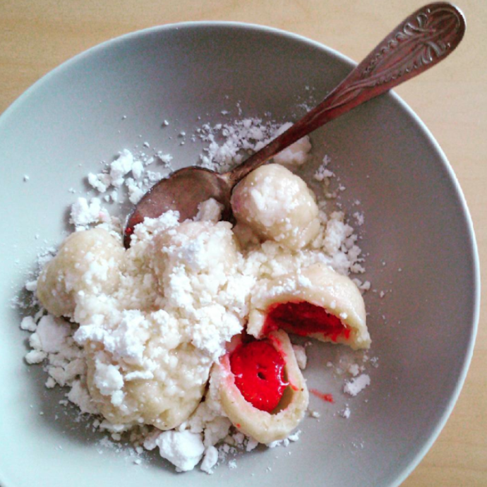Food trend: #jahodoveknedliky
