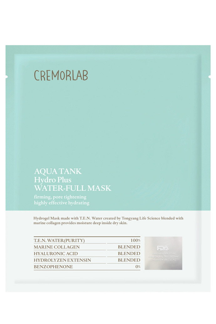 AQUA TANK WATER-FULL MASK, CREMORLAB

Korejská značka s jedinečnou vodou T. E. N. přichází s novými sheet maskami. Jednou z nich je superhydratační Aqua Tank. Hydrogelová maska výrazně zvyšuje hydrataci pleti a zároveň zklidňuje. 

Prodává FAnn 
