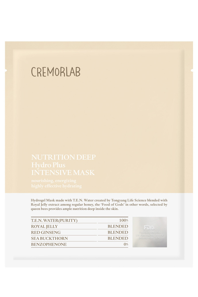 NUTRITION DEEP HYDRO PLUS INTENSIVE MASK, CREMORLAB

Když máte pocit, že vaše pleť vypadá jako Sahara uprostřed léta, je nepříjemná na dotek, pne a vůbec se necítí dobře, sáhněte po ultrahydratační masce, která ji spraví a vrátí zpátky do ideální rovnováhy. Hydrogelová maska, rozdělená na dvě části, aby lépe přilnula k obličeji, vyhladí jemné vrásky a dodá pořádnou dávku hydratace. Ve složení kromě unikátní vody T. E. N. najdete jaké ženšen a mateří kašičku.

Prodává FAnn

