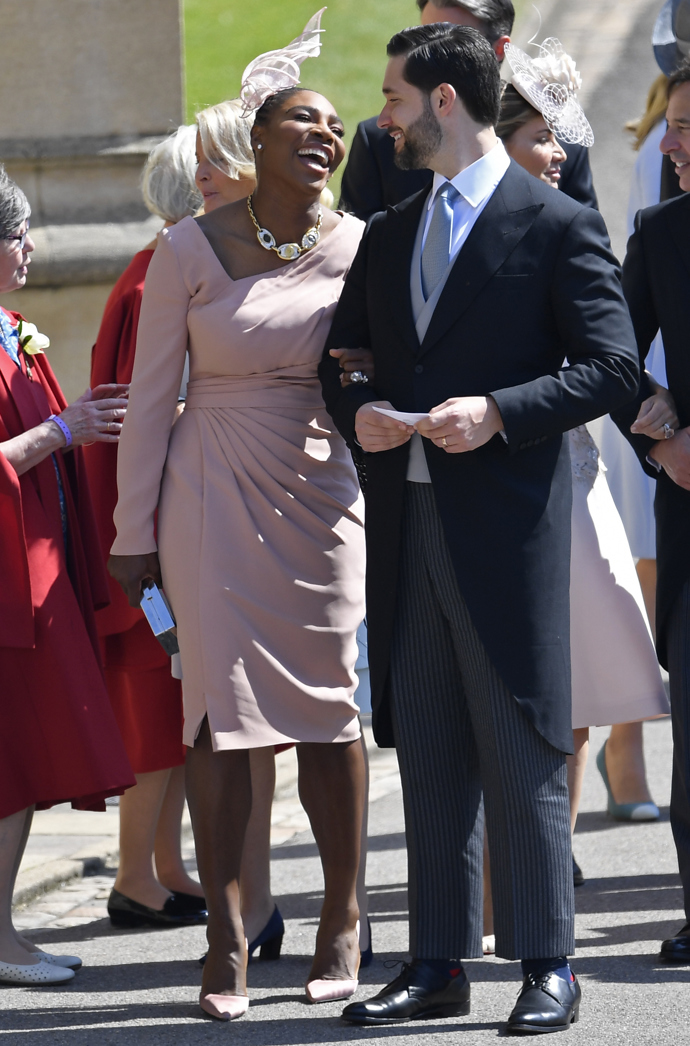 tenistka Serena Williams s manželem
