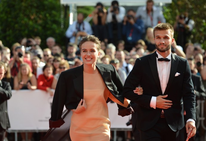 Herečka Tereza Voříšková a tanečník Matyáš Ramba
