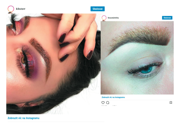 Metalické obočí

Obočí je momentálně nejspekulovanější beauty záležitostí a věnuje se mu nejvyšší pozornost. Extrémně výrazné, úplně odbarvené, vlnité, "peříčkové", oholené a nebo znovu nakreslené obočí nelze nosit na veřejnosti, metalické bez problému ano. Není tak dramatické a je jemnější, zlatou řasenkou lze zdůraznit jen konce chloupků a zaručeně na sebe strhne pozornost, ale jen v tom nejlepším slovasmyslu.
