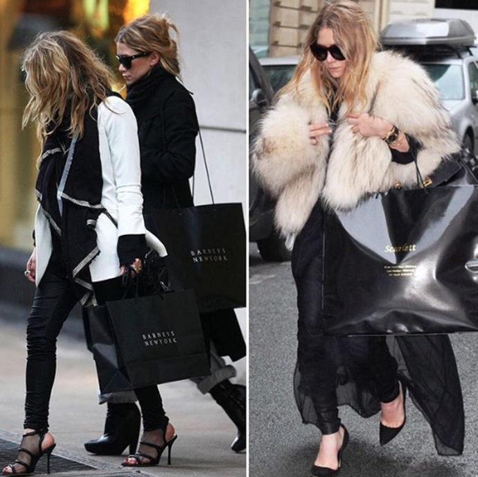 Minimalistický styl Mary-Kate a Ashley