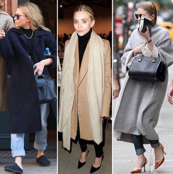 Minimalistický styl Mary-Kate a Ashley