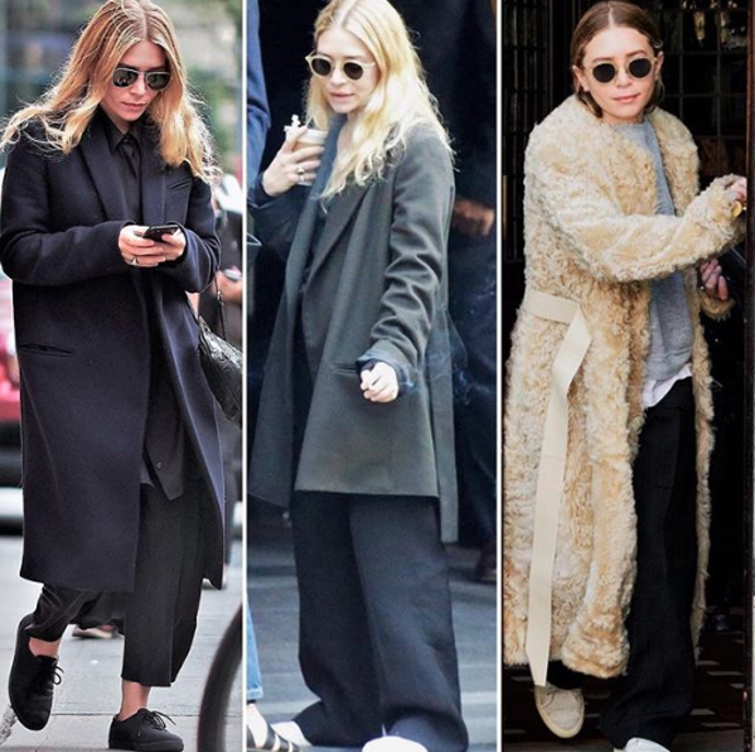 Minimalistický styl Mary-Kate a Ashley