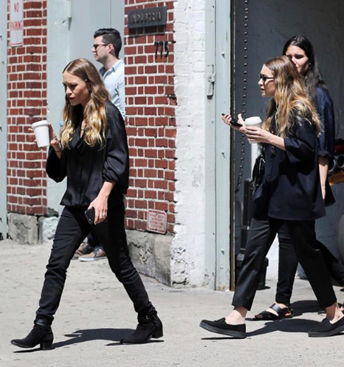 Minimalistický styl Mary-Kate a Ashley