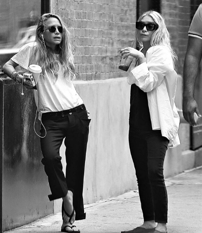 Minimalistický styl Mary-Kate a Ashley