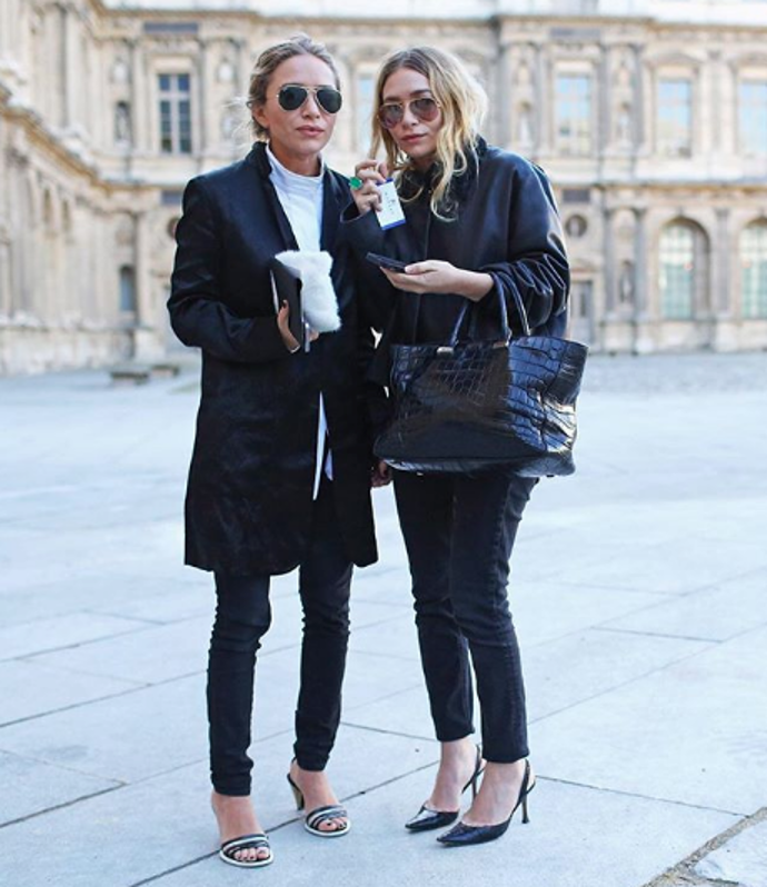 Minimalistický styl Mary-Kate a Ashley