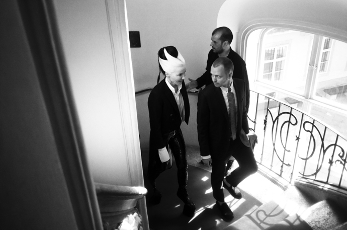Milosh Harajda a Daphne Guinness
