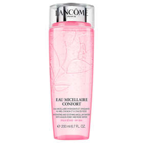 hydratační zklidňující micelární voda, Lancôme Eau Micellaire Confort
hydratační zklidňující micelární voda, Lancôme Eau Micellaire Confort
