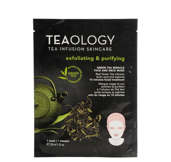Teaology Green Tea Miracle Face and Neck Mask, 159 Kč
