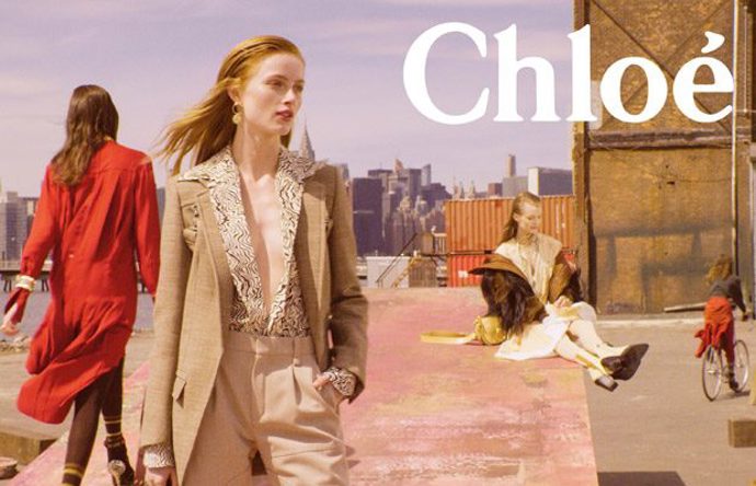 Chloé

Modelky: Sophie Koella, Liu Wen, Rianne van Rompaey, Grace Hartzel, Kris Grikaite and Aaliyah Hydes

Fotograf: Steven Meisel 
