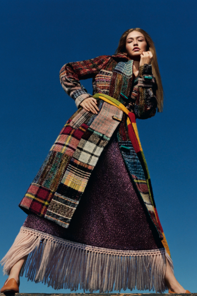 Missoni

Modelka: Gigi Hadid

Fotograf: Harley Weir
