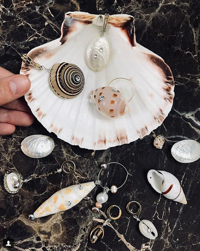 #shellnecklace