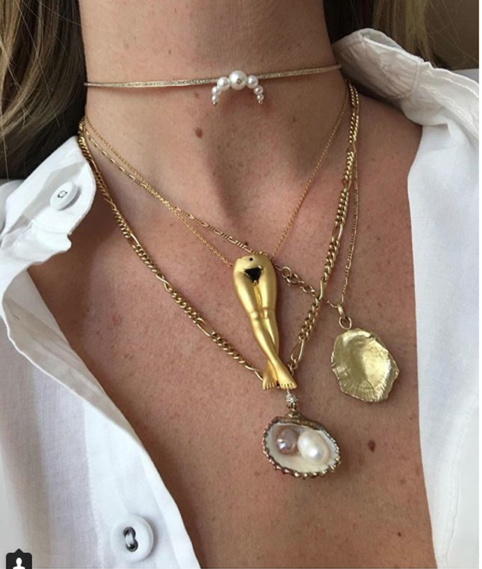 #shellnecklace