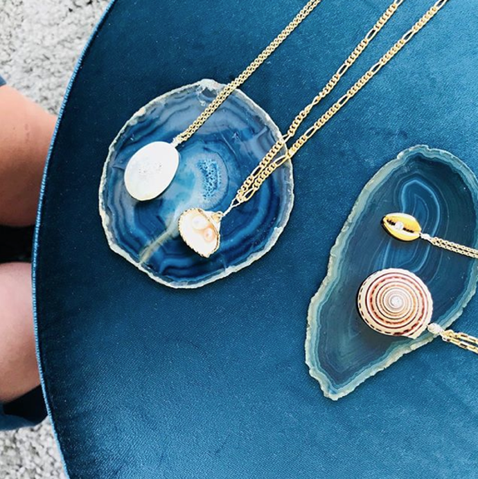 #shellnecklace