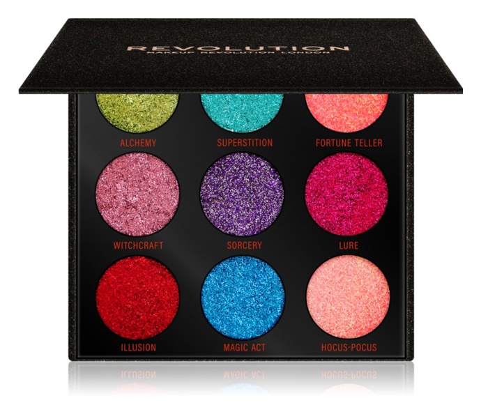 Makeup Revolution Pressed Glitter Palette, 1190 Kč

