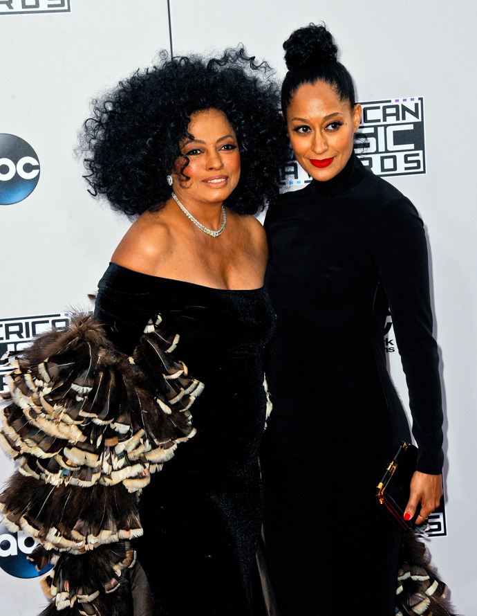 Diana Ross & Tracee Ellis Ross
