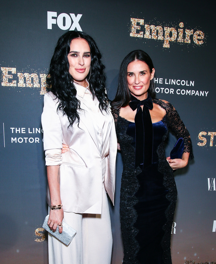 Rumer Willis & Demi Moore
