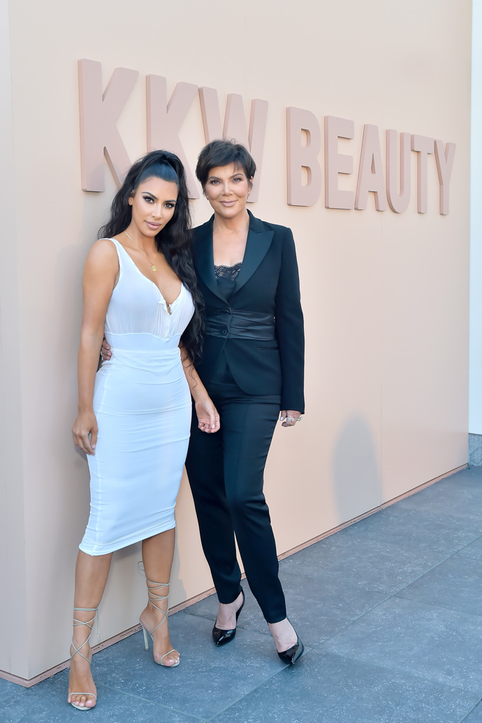 Kris Jenner & Kim Kardashian
