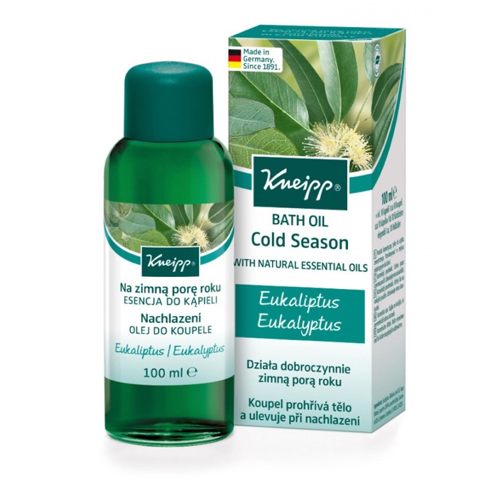 olej do koupele, Kneipp Bath Oil Cold Season, 179 Kč

