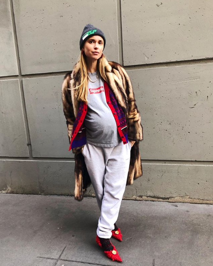 Těhotná a stylová podle Pernille Teisbaek