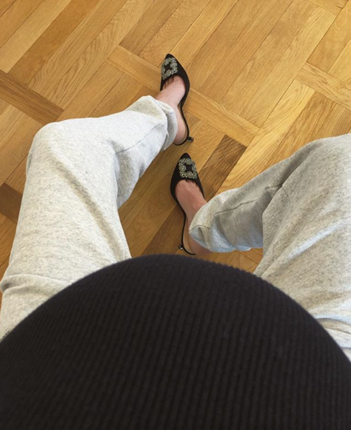Těhotná a stylová podle Pernille Teisbaek