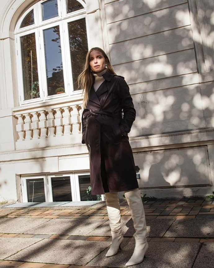 Těhotná a stylová podle Pernille Teisbaek
