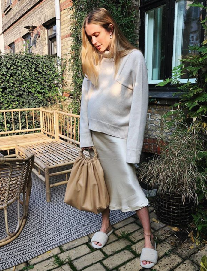 Těhotná a stylová podle Pernille Teisbaek
