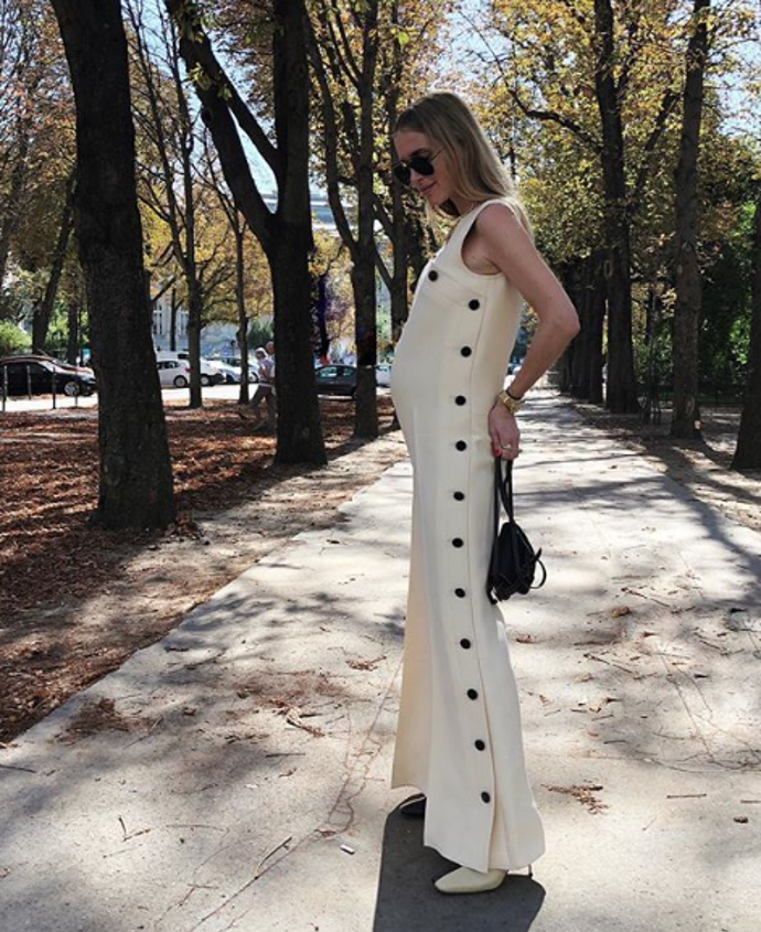 Těhotná a stylová podle Pernille Teisbaek
