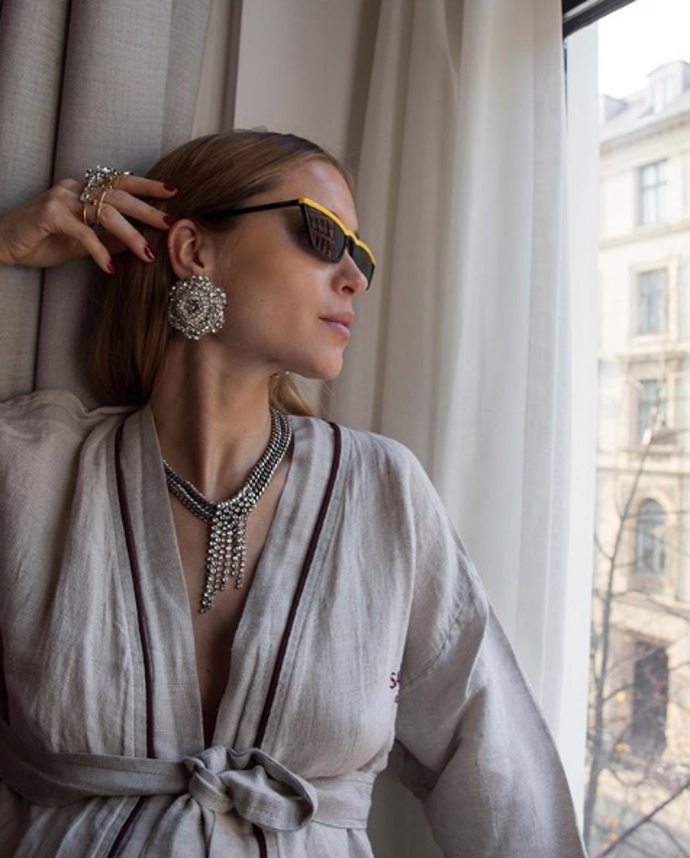 Těhotná a stylová podle Pernille Teisbaek