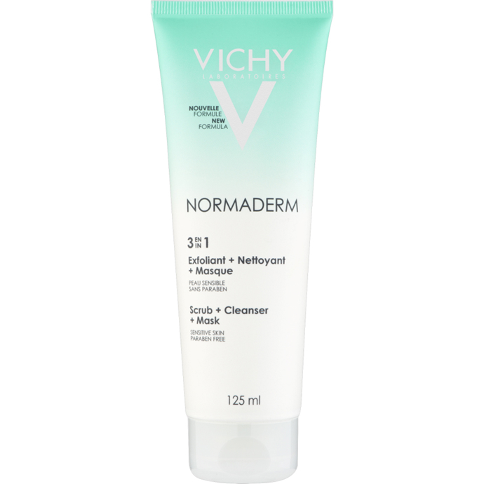 VICHY NORMADERM 3IN1 SCRUB + CLEANSER + MASK
