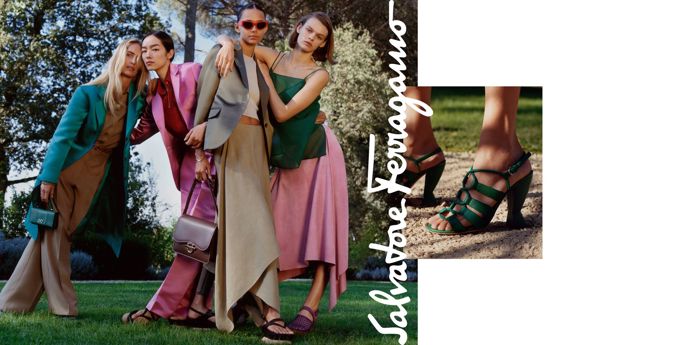 Salvatore Ferragamo

Modelky: Carolyn Murphy, Georgina Grenville, Fei Fei Sun, Binx Walton, Cara Taylor, Didier Vinson, Henry Kitcher a Daniel Morel

Fotograf: Harley Weir
