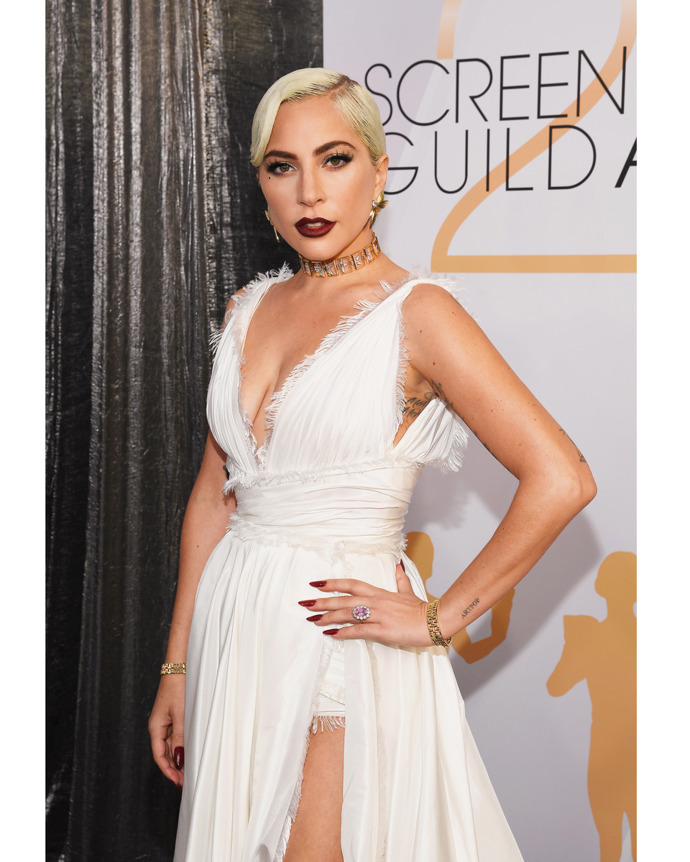 Lady Gaga a šperky z kolekce Tiffany Blue Book Collection 2019: