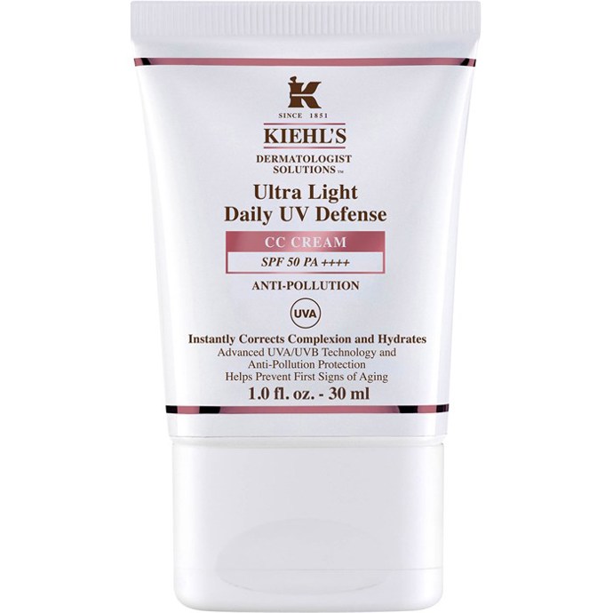 KIehl’s Ultra Light Daily UV Defense CC Cream
