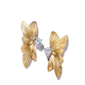 Lady Gaga a šperky z kolekce Tiffany Blue Book Collection 2019: