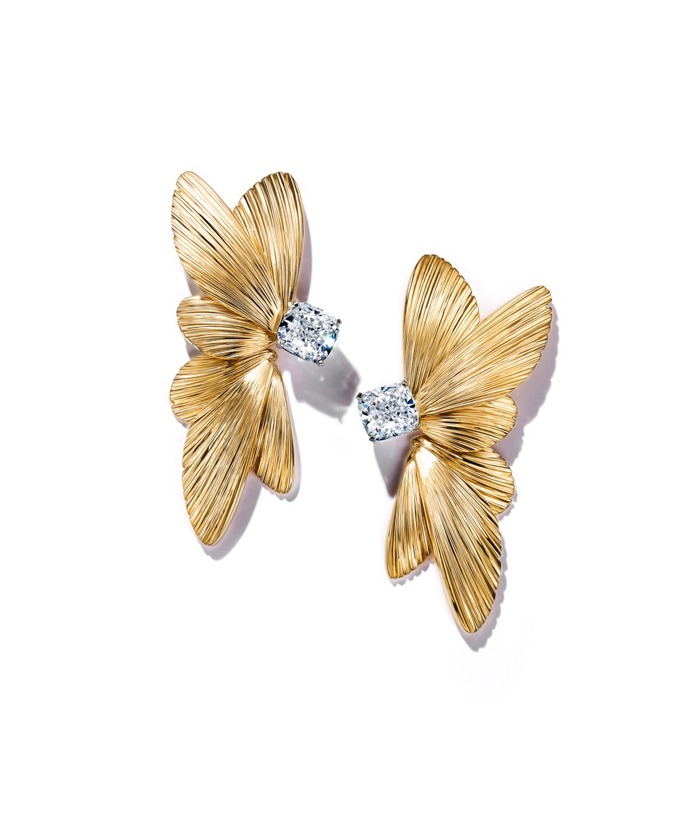 Lady Gaga a šperky z kolekce Tiffany Blue Book Collection 2019: