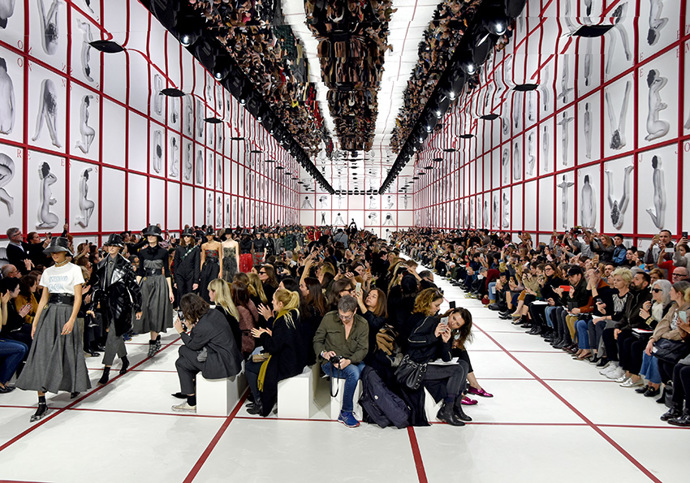 Módní show Dior FW19: