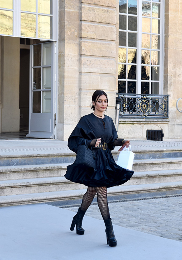 Street style po přehlídce Dior: