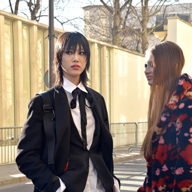 Street style po přehlídce Dior: Street style po přehlídce Dior: