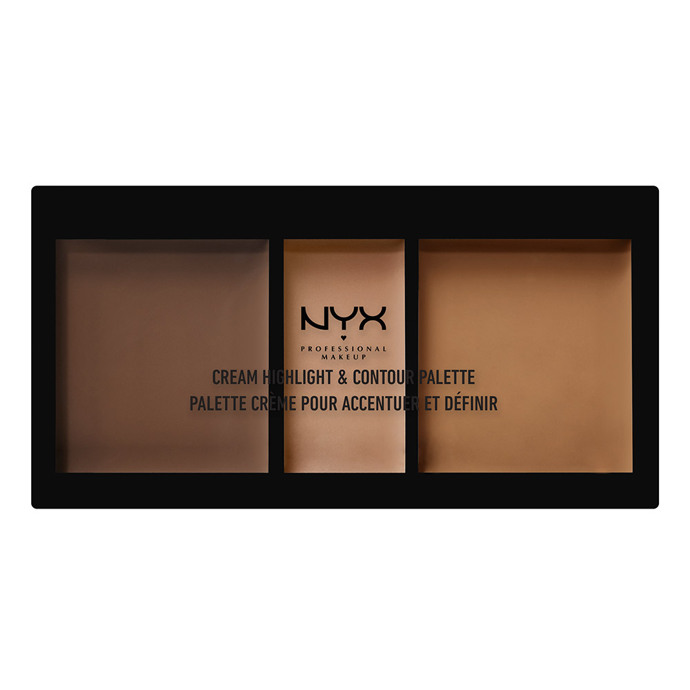 NYX Professional Makeup Cream Highlight & Contour Palette
NYX Professional Makeup Cream Highlight & Contour Palette