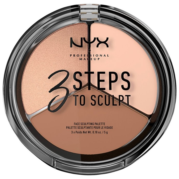 NYX Professional Makeup 3 Steps To Sculpt Face Sculpting Palette
NYX Professional Makeup 3 Steps To Sculpt Face Sculpting Palette