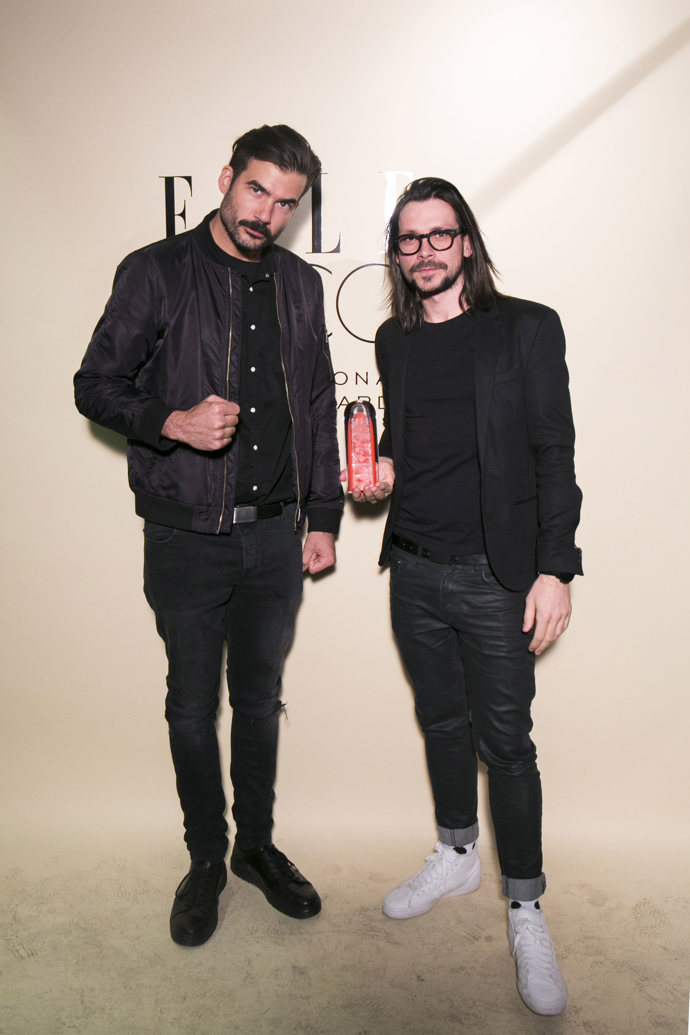 Vladimír Žák a Roman Vrtiška, úřadující vítězové designéra roku EDIDA 2019.
