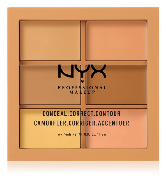 NYX Professional Makeup Conceal Correct Contour Palette
NYX Professional Makeup Conceal Correct Contour Palette
