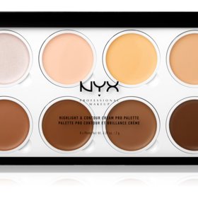 NYX Professional Makeup Highlight & Contour Cream Pro Palette

