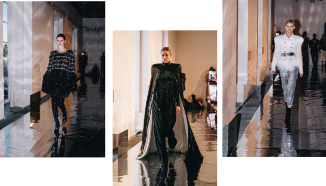 Sovovy mlýny přivítaly show proslulého francouzského módního domu Balmain. 