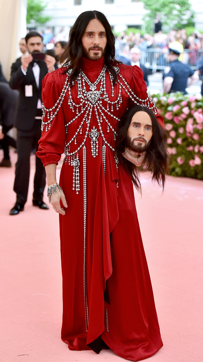 Jared Leto v modelu Gucci
